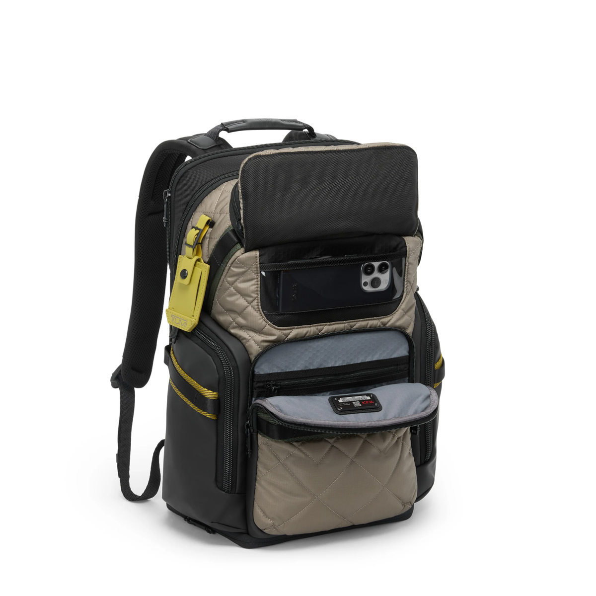 TUMI Alpha Bravo Nomadic Backpack in Taupe Multi — view 2