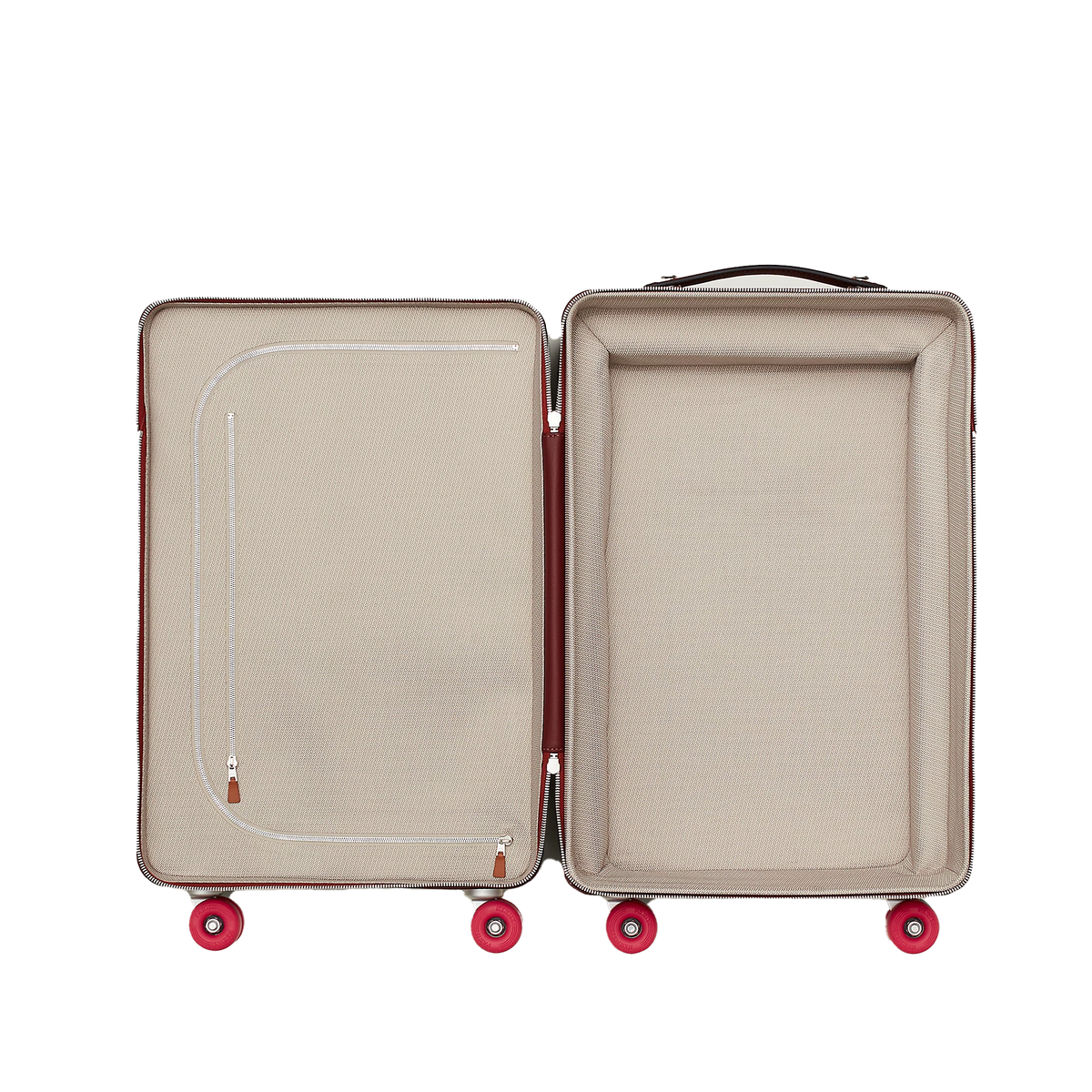 Herms RMS Cabin Suitcase in bordeaux taurillon Regate leather