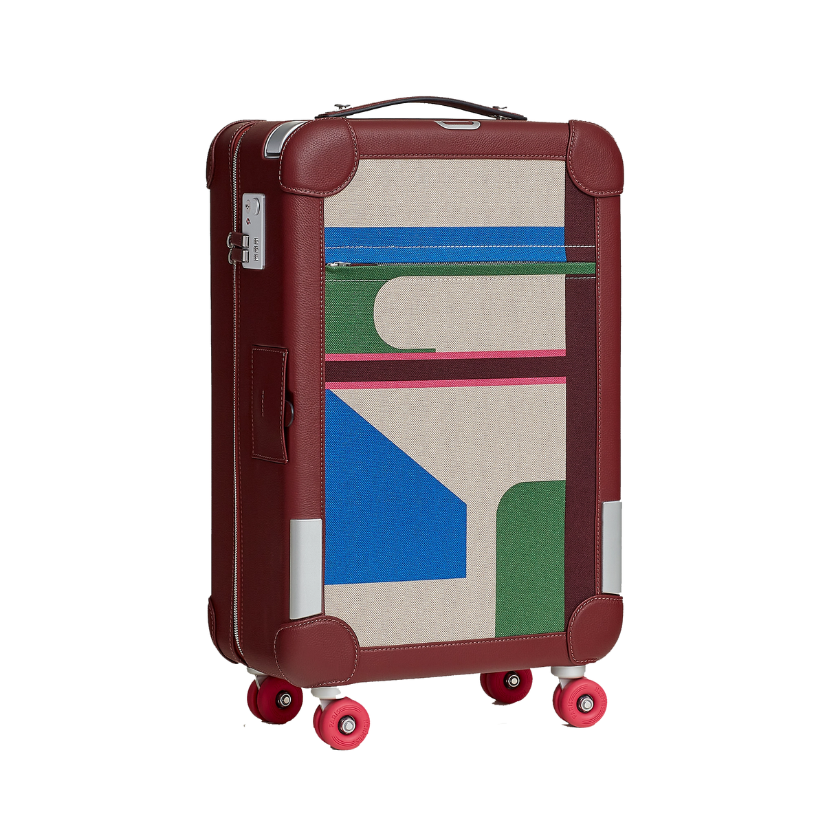 Herms RMS Cabin Suitcase in bordeaux taurillon Regate leather