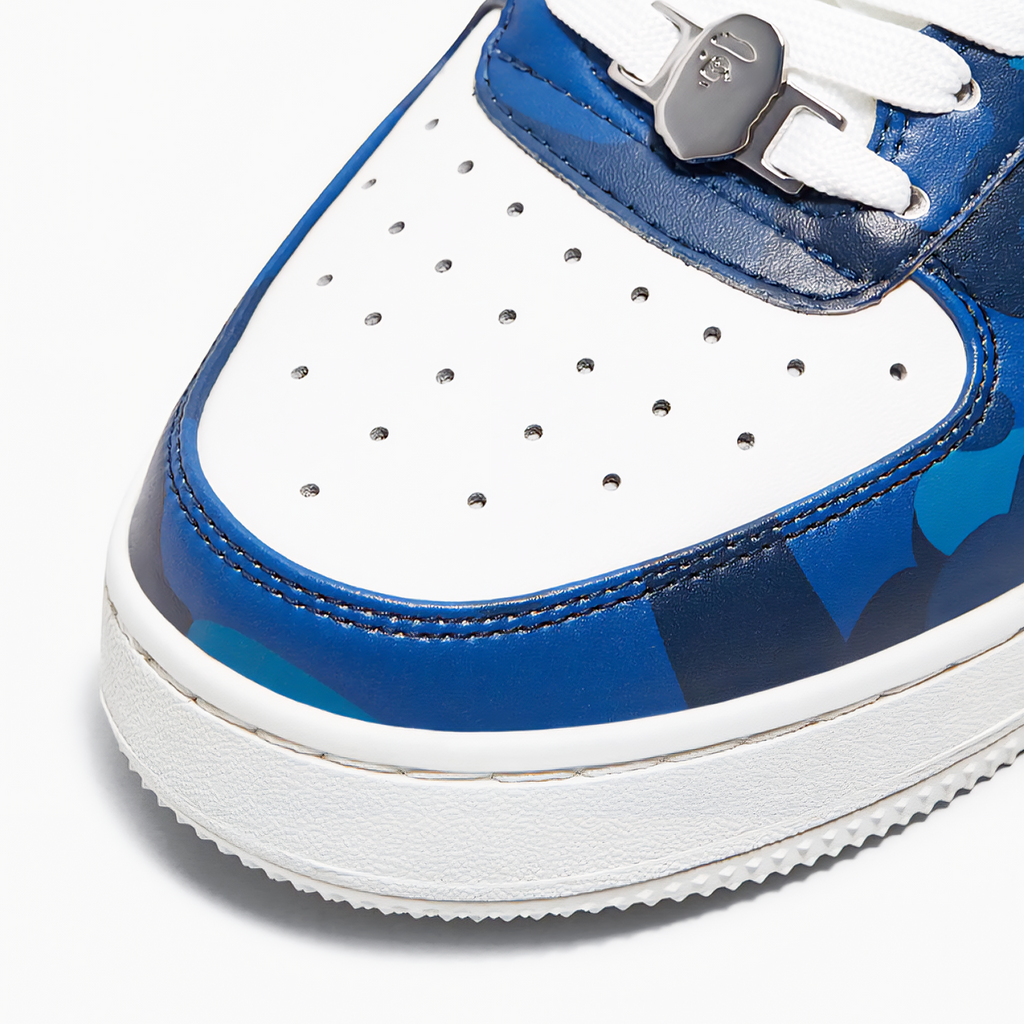 A Bathing Ape Bape Sta Low OS 1 Color Camo Blue White