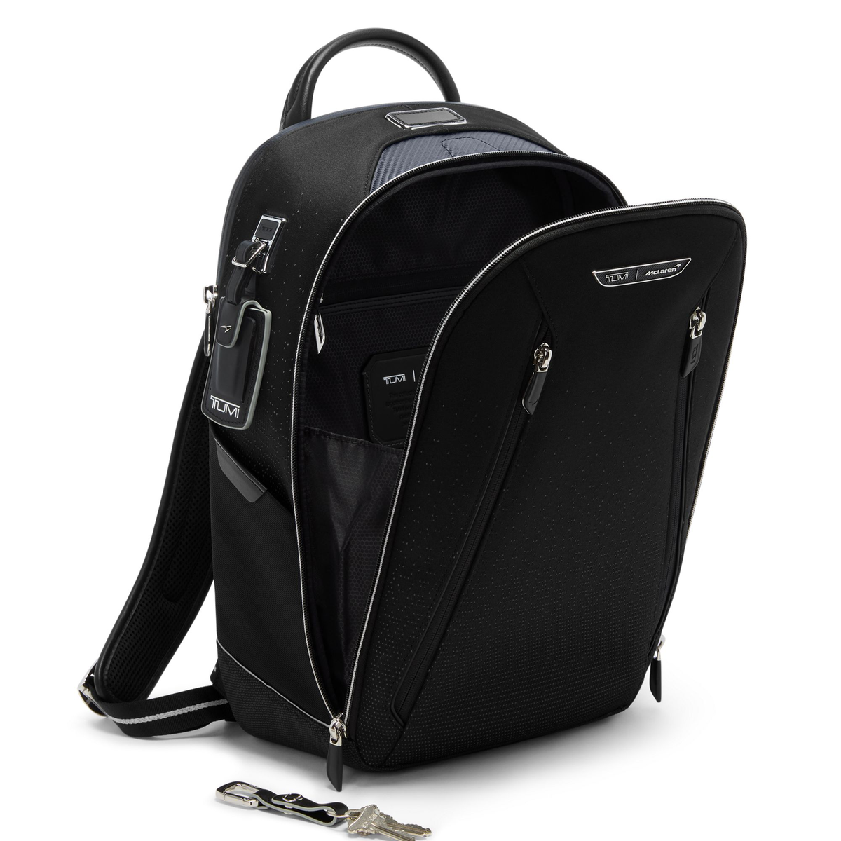 TUMI McLaren Velocity Backpack in the Night Galaxy colorway — view 2