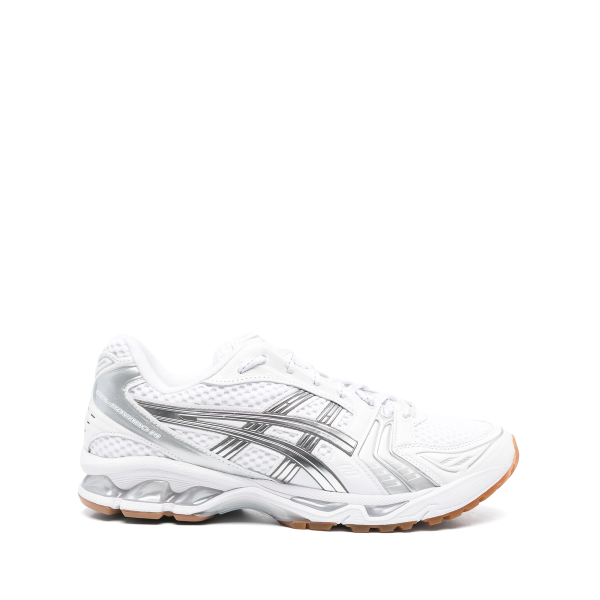 APC x ASICS Gel Kayano 14 sneaker in the White Pure Silver