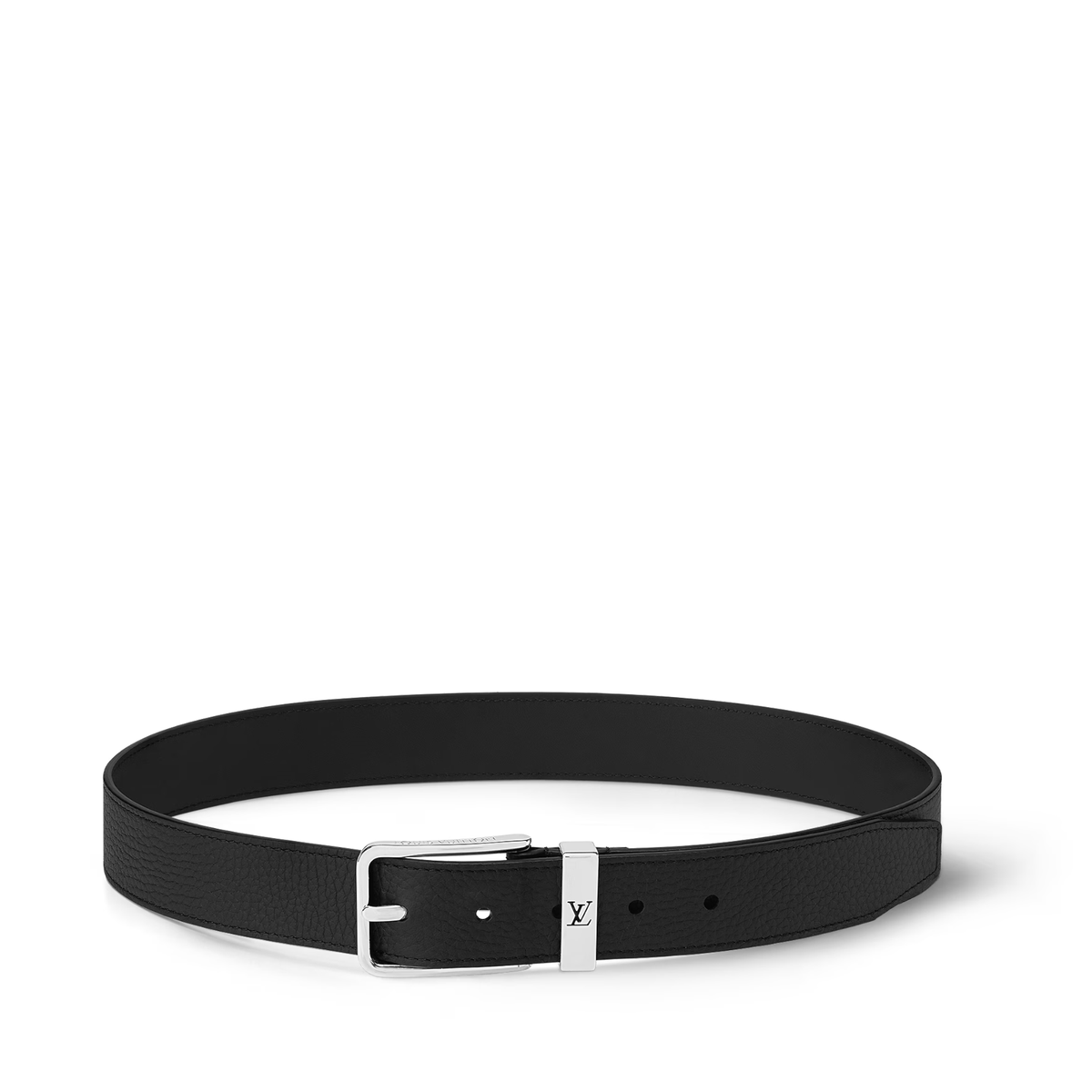 Louis Vuitton Pont Neuf Belt in black Taurillon leather — view 1