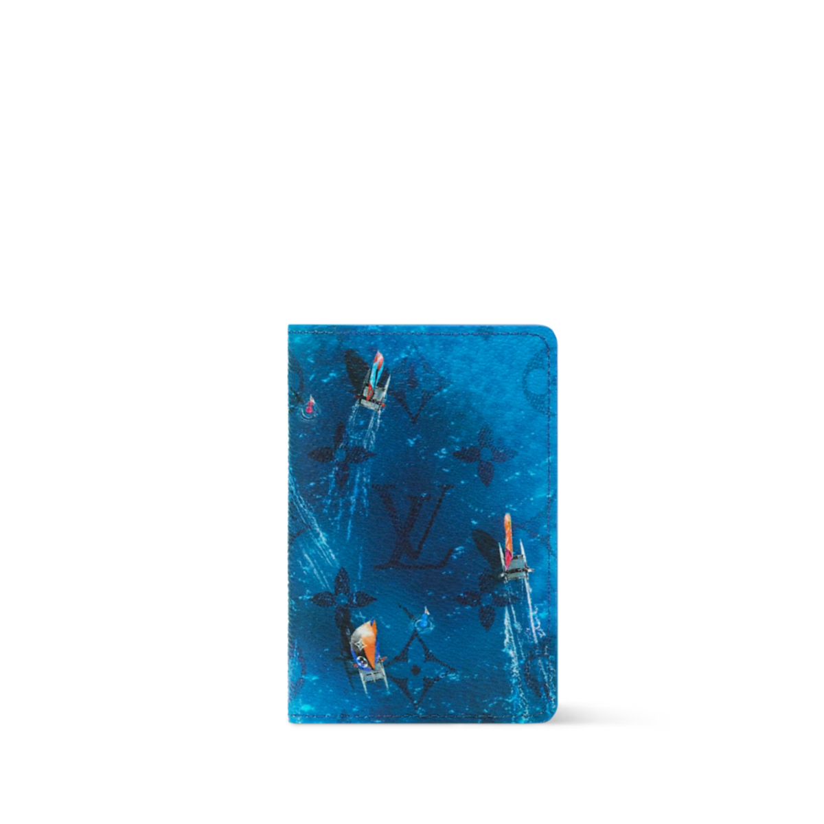Louis Vuitton Multiple Pocket is crafted from coated canvas featuring a navy blue
