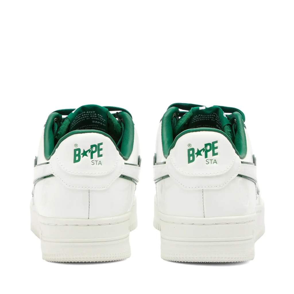 A Bathing Ape Bape Sta 8 M1 White Green