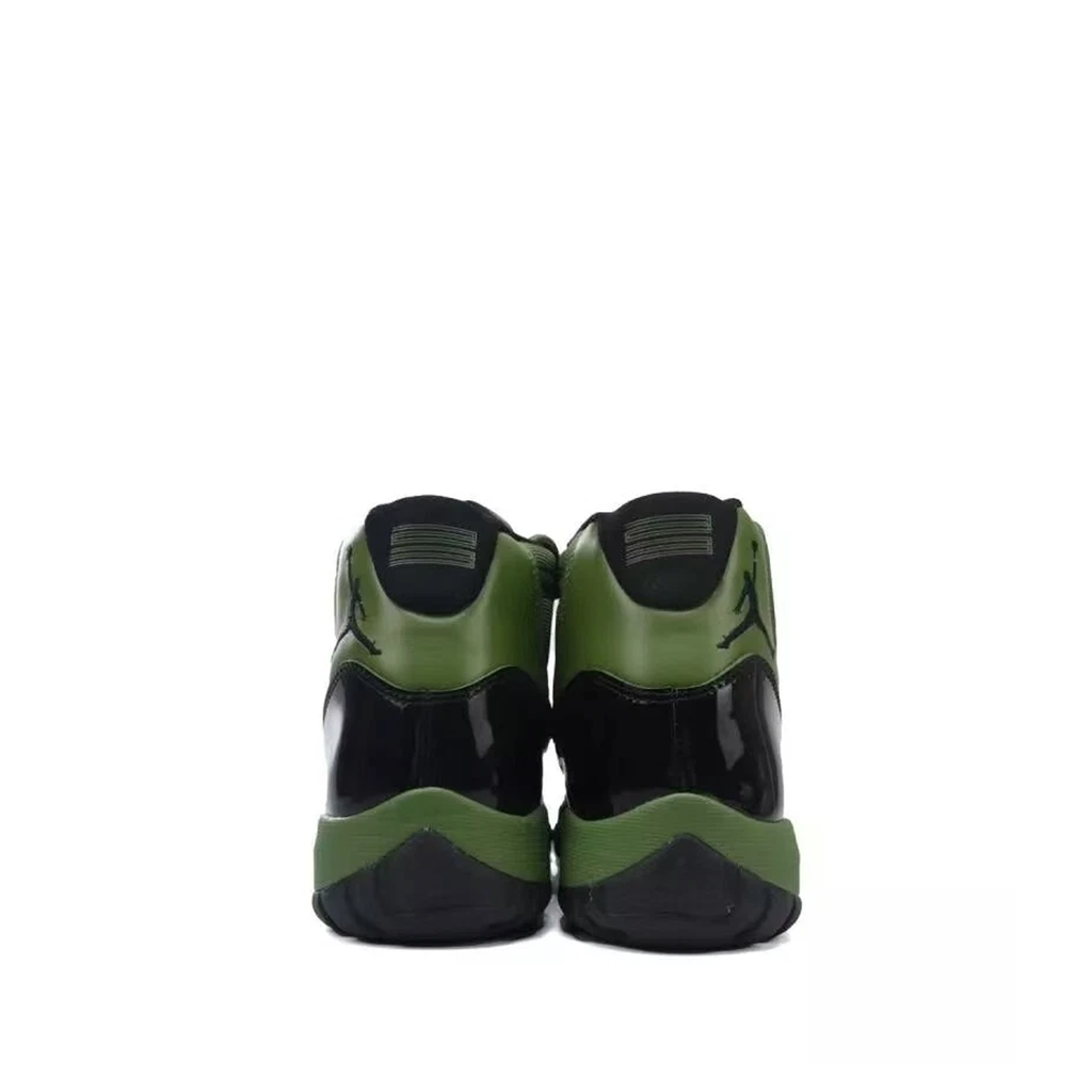 Air Jordan 11 Army green black