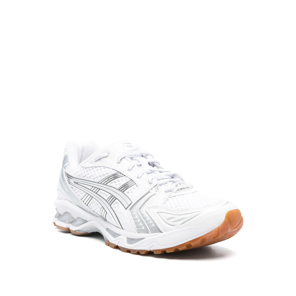 APC x ASICS Gel Kayano 14 sneaker in the White Pure Silver