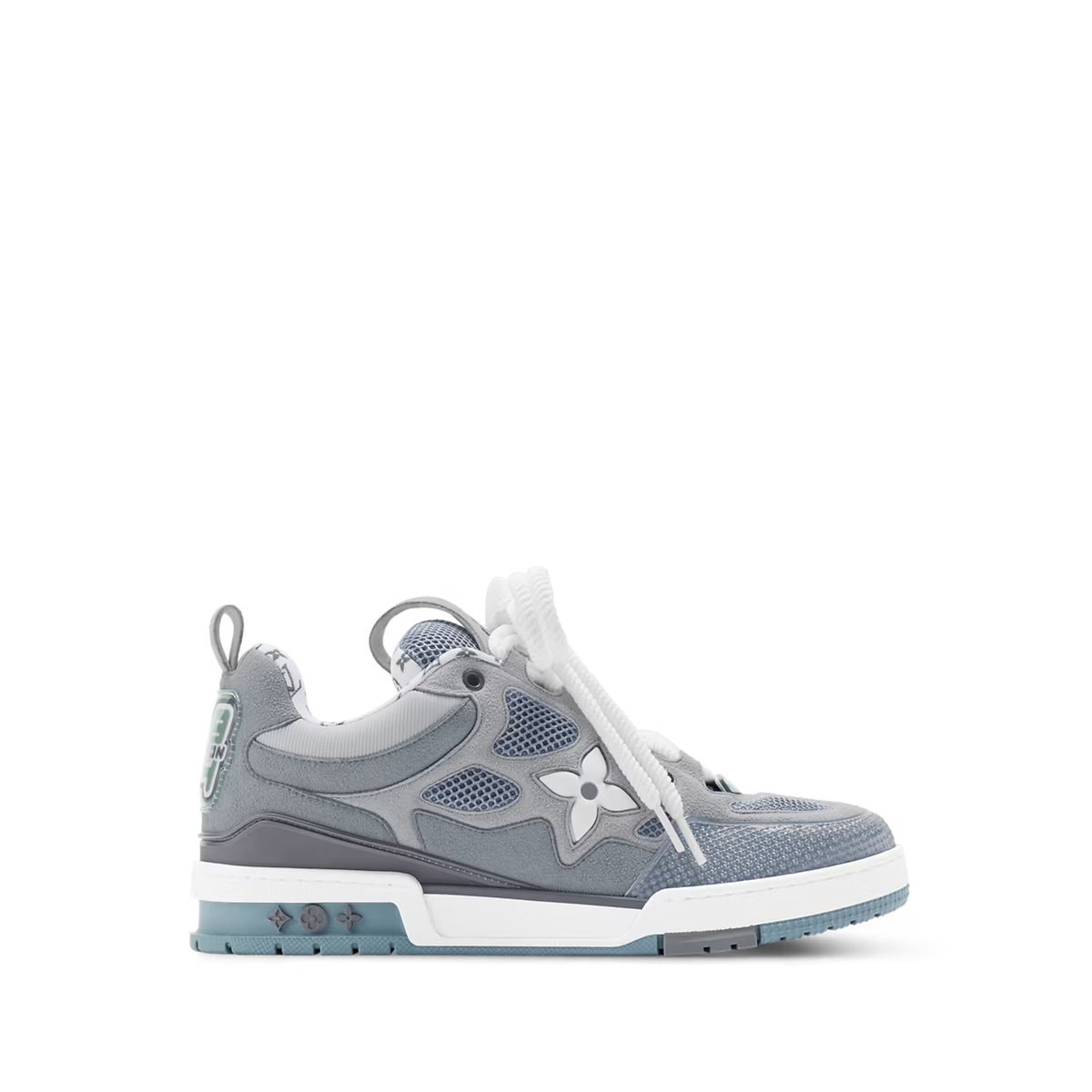 Louis Vuitton LV Skate Sneaker in a blue colorway