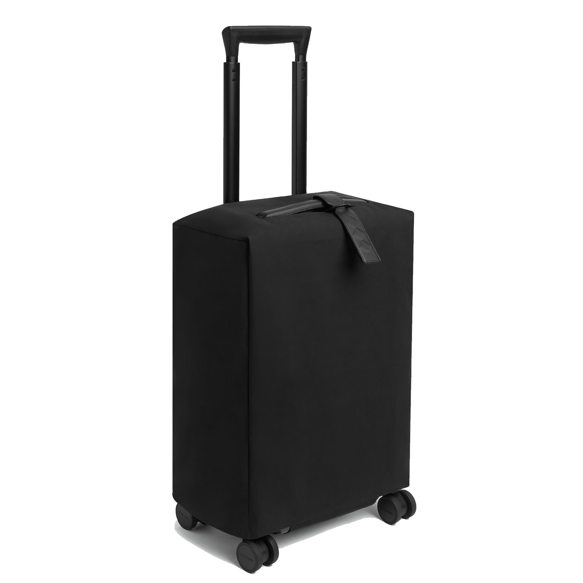 Bottega Veneta Odyssey Intrecciato Cabin Suitcase crafted from black calfskin — view 2