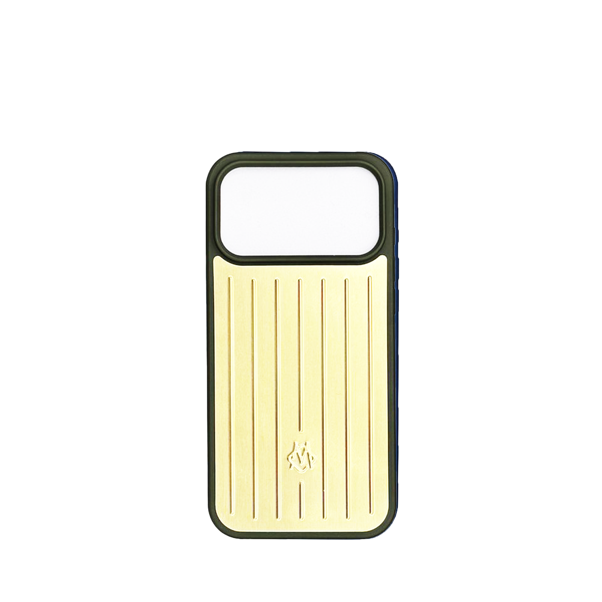 Rimowa iPhone 17 Pro Max Dark GreenGold case