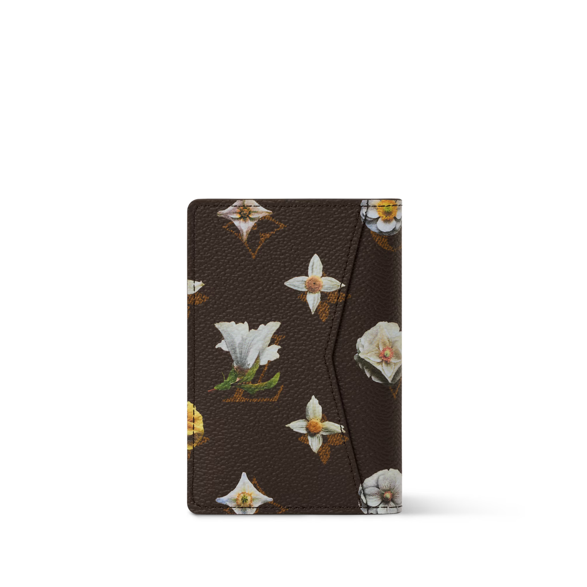 Louis Vuitton Slender Pocket is crafted from Monogram Flowers