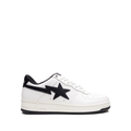 A Bathing Ape JJJJound x Bapesta WhiteNavy sneakers