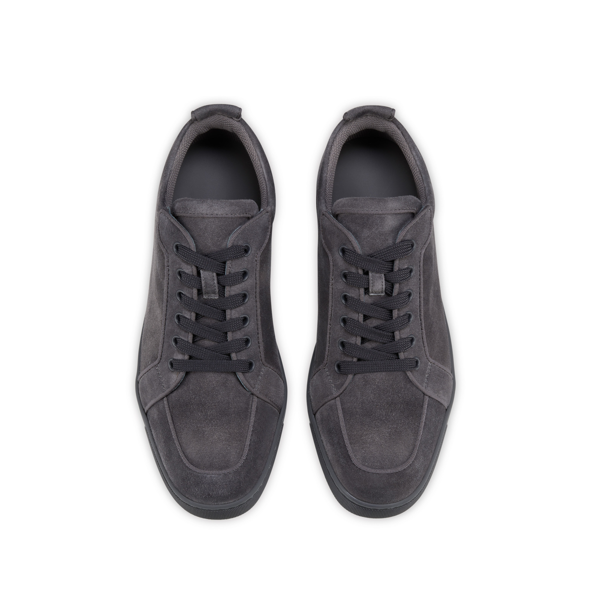 Christian Louboutin Rantulow Orlato sneakers in a smoky grey suede