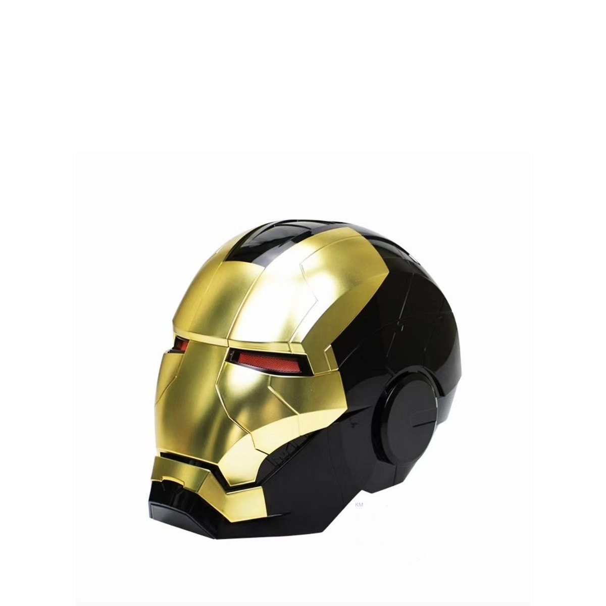 Iron Man MK5 electronic blackgold helmet with voice activated