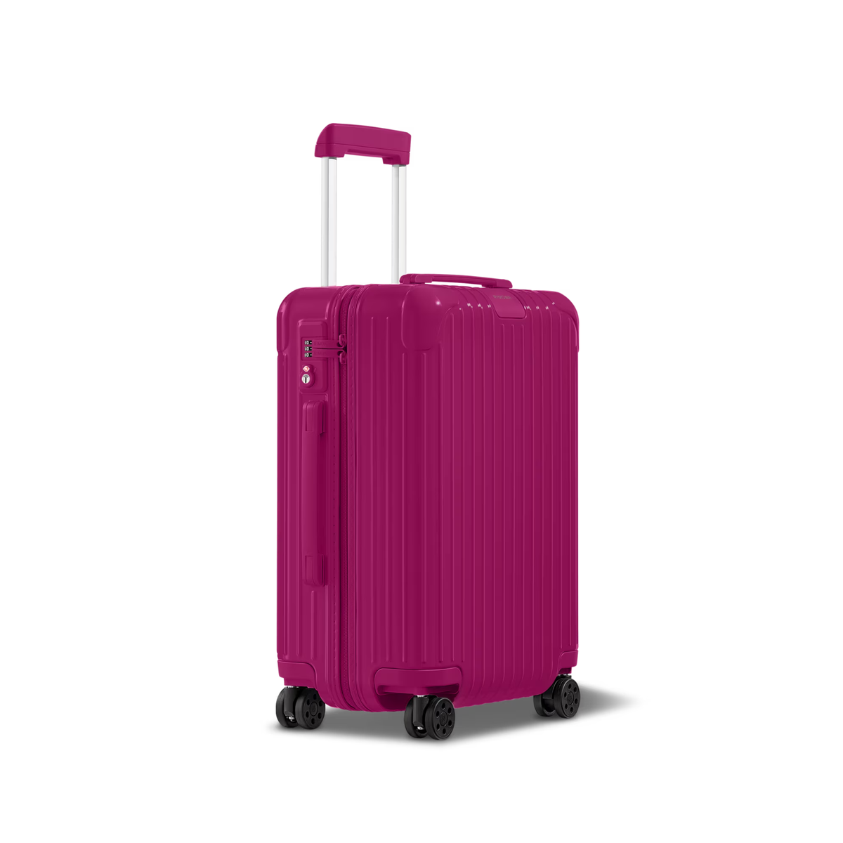 RIMOWA Essential Cabin suitcase in gloss magenta purple