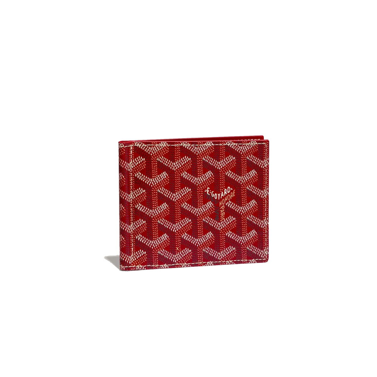 Goyard Goyardine Business Card Holder Red