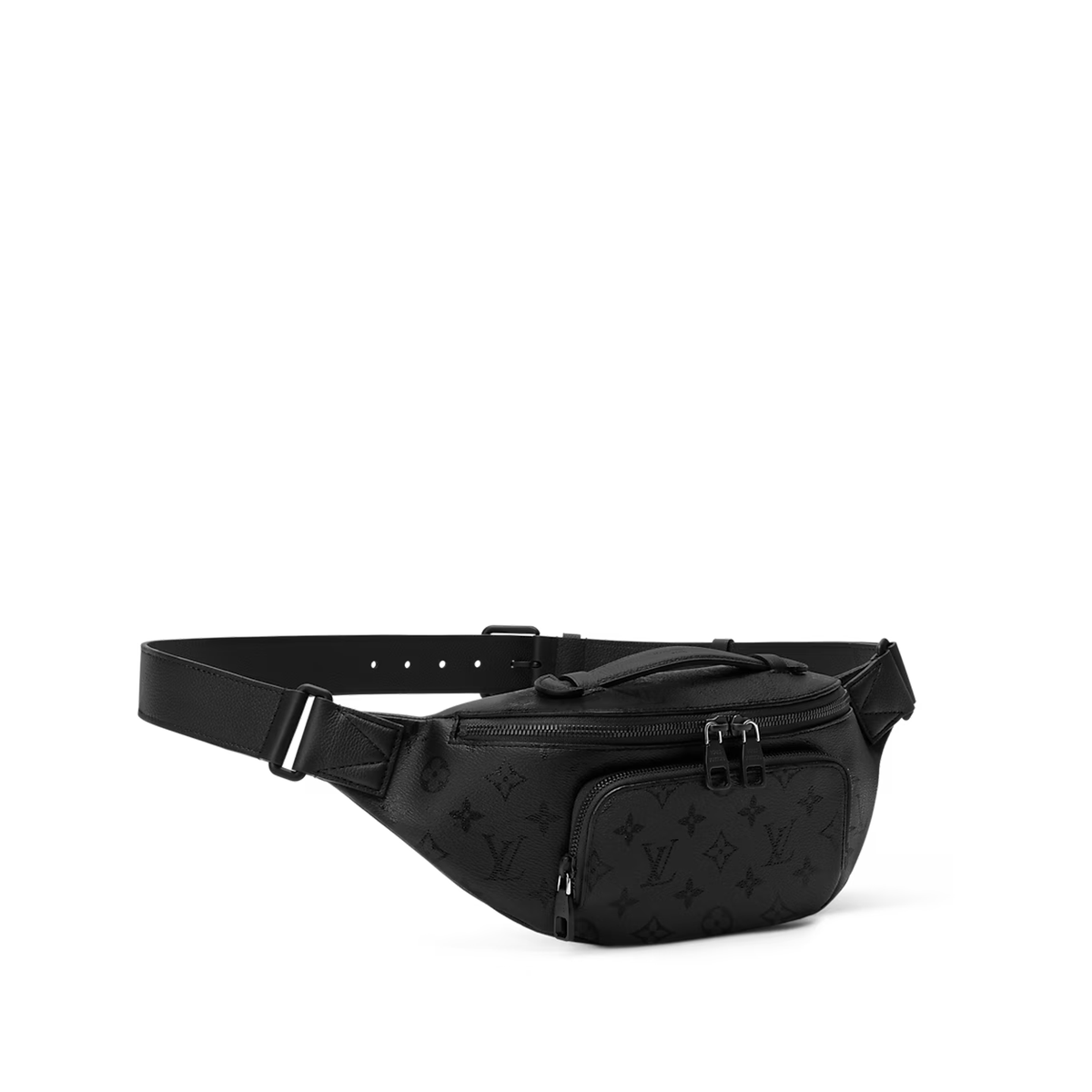 Louis Vuitton Rush Bumbag in Black Monogram Shadow leather