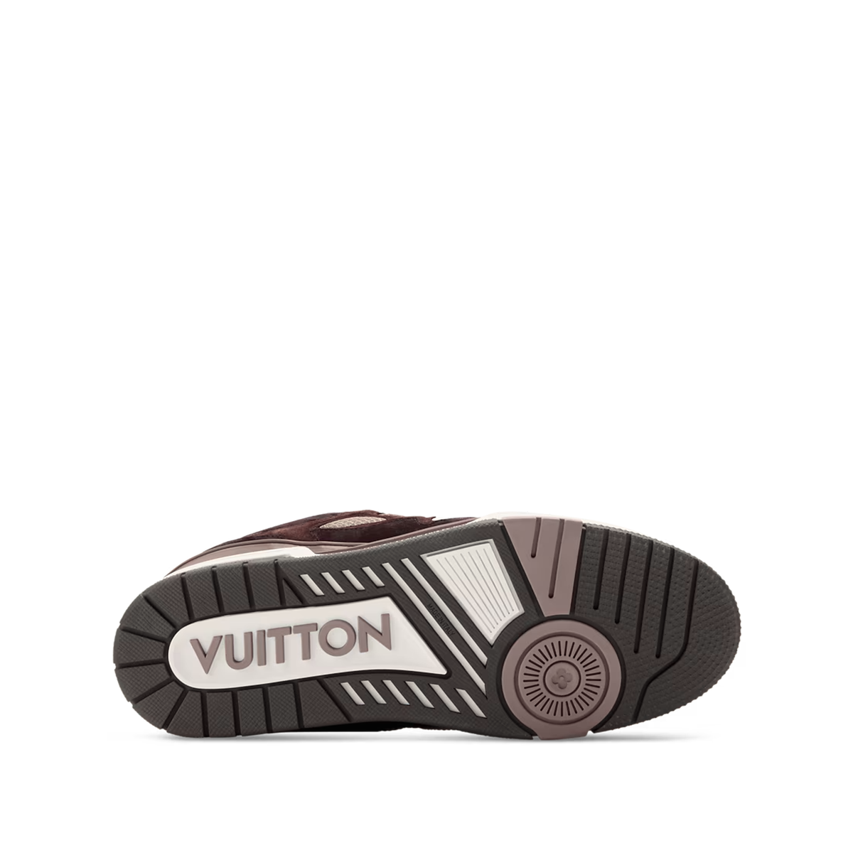 Louis Vuitton LV Skate Sneaker in a brown colorway