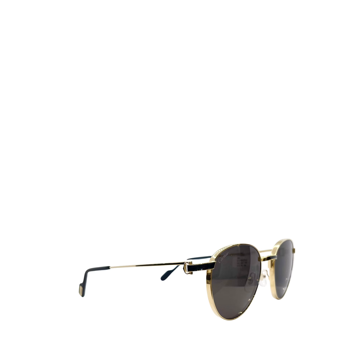 Cartier CT0335S sunglasses featuring a sleek round metal frame — view 1