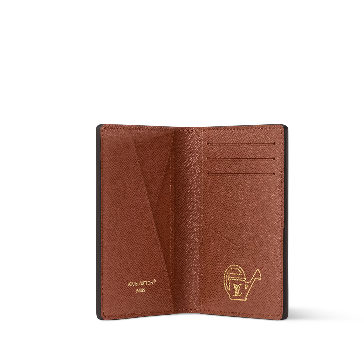 Louis Vuitton Slender Pocket is crafted from Monogram Flowers