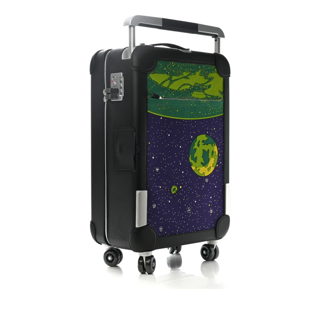 Hermès RMS Trolley cabin suitcase featuring a multicolor space themed Odyssey — view 2