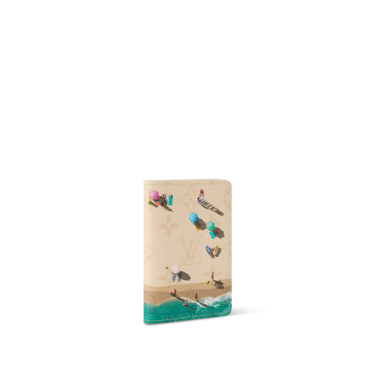 Louis Vuitton Passport Cover in Sand canvas