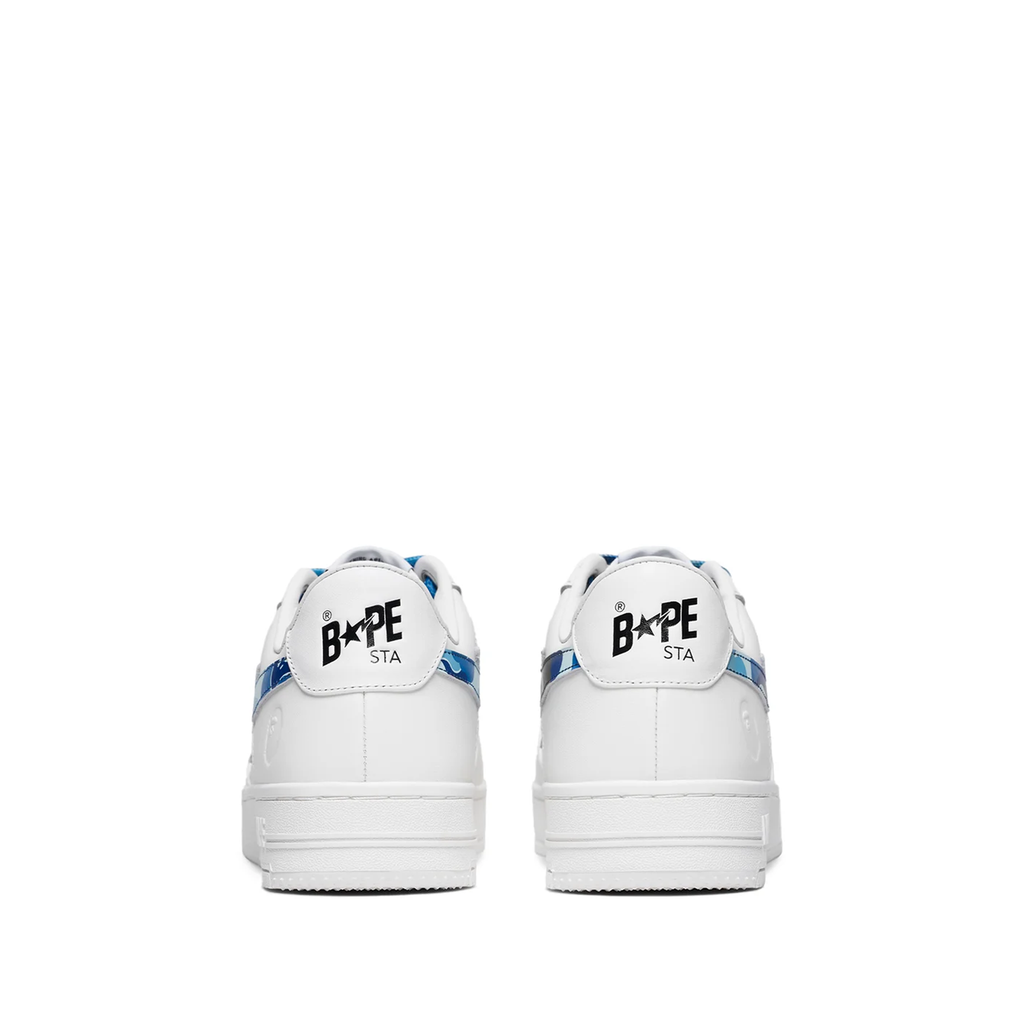 A Bathing Ape Bape Sta Low sneakers in the ABC Camo Pack Blue