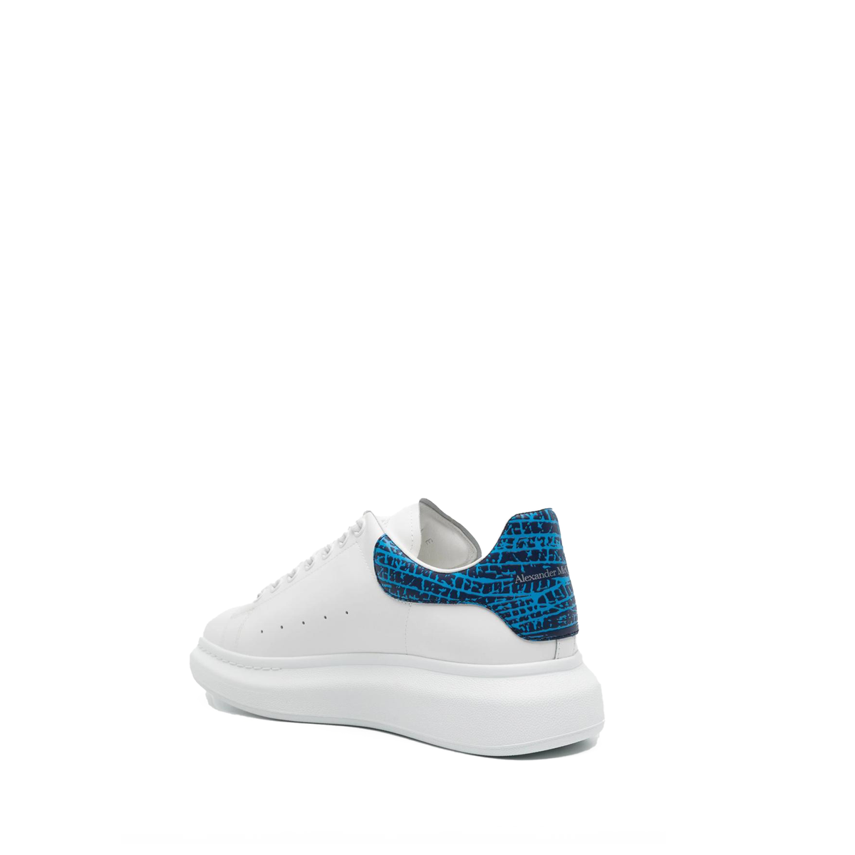 Alexander McQueen Oversized Sneaker Ultramarine Crocodile