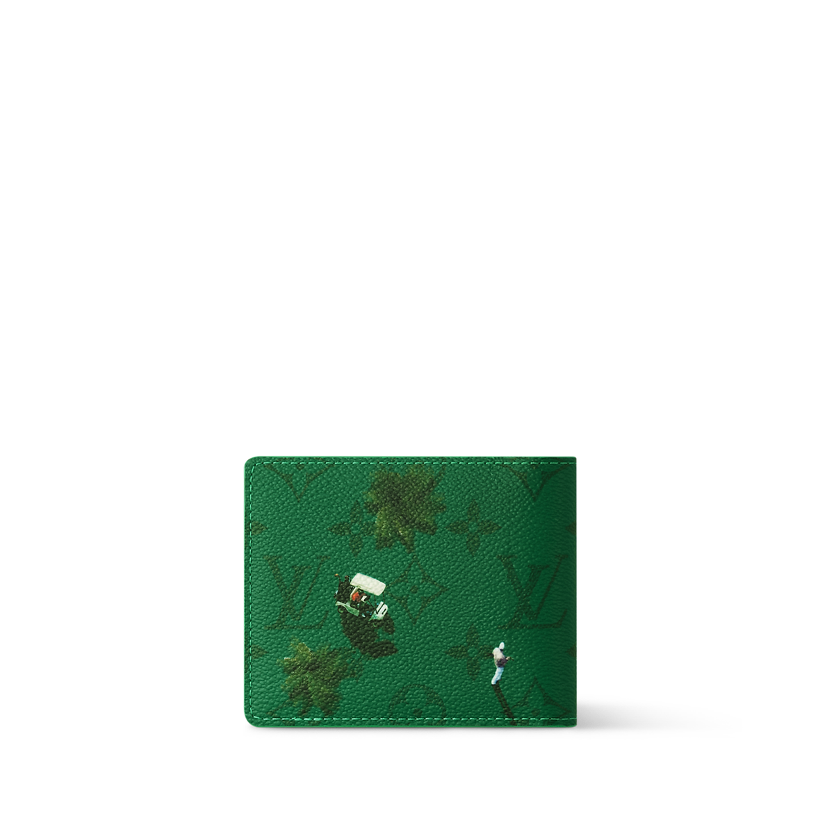 Louis Vuitton Golf Slender Wallet in Green