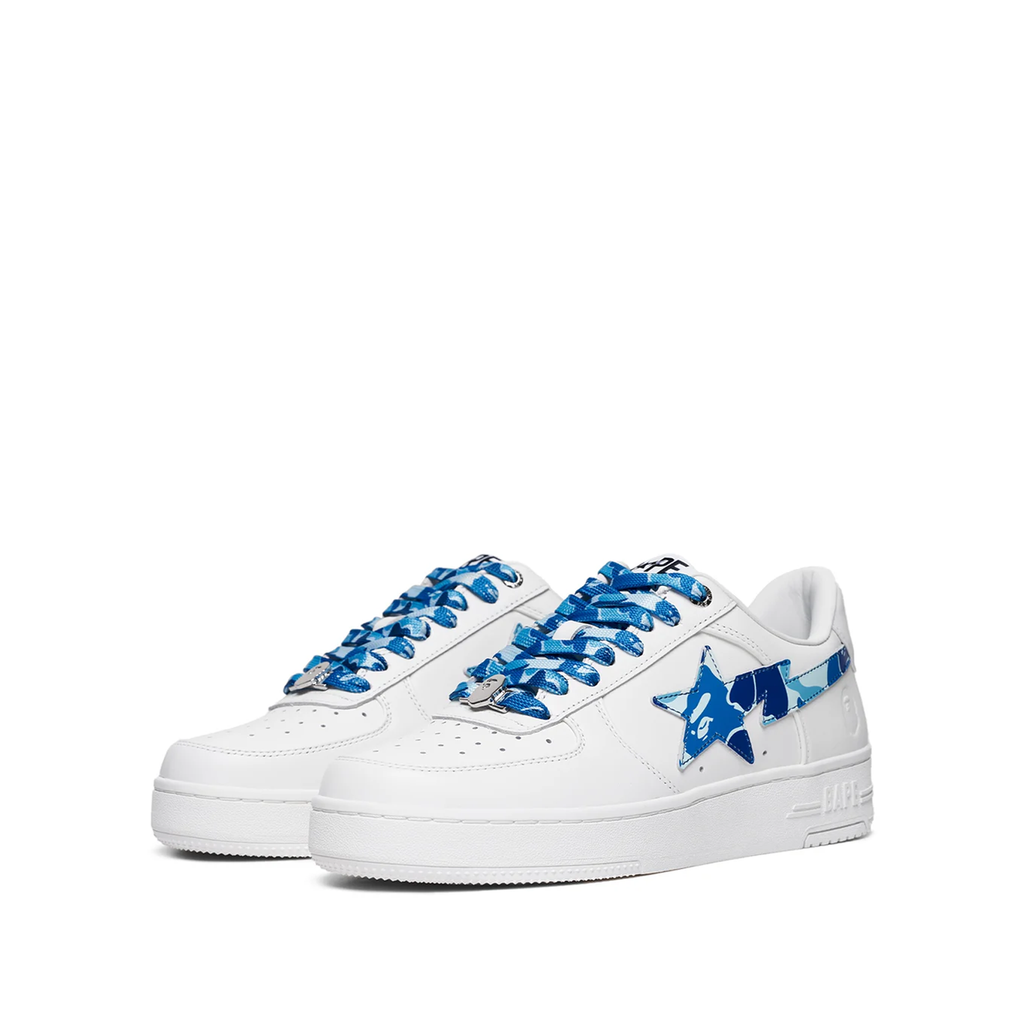 A Bathing Ape Bape Sta Low sneakers in the ABC Camo Pack Blue