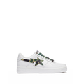 A Bathing Ape Bape Sta Low White ABC Camo Green sneaker