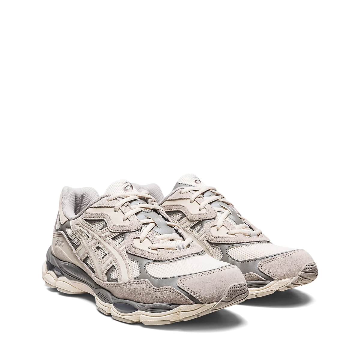 Asics Gel NYC sneaker in the Cream Oyster Grey
