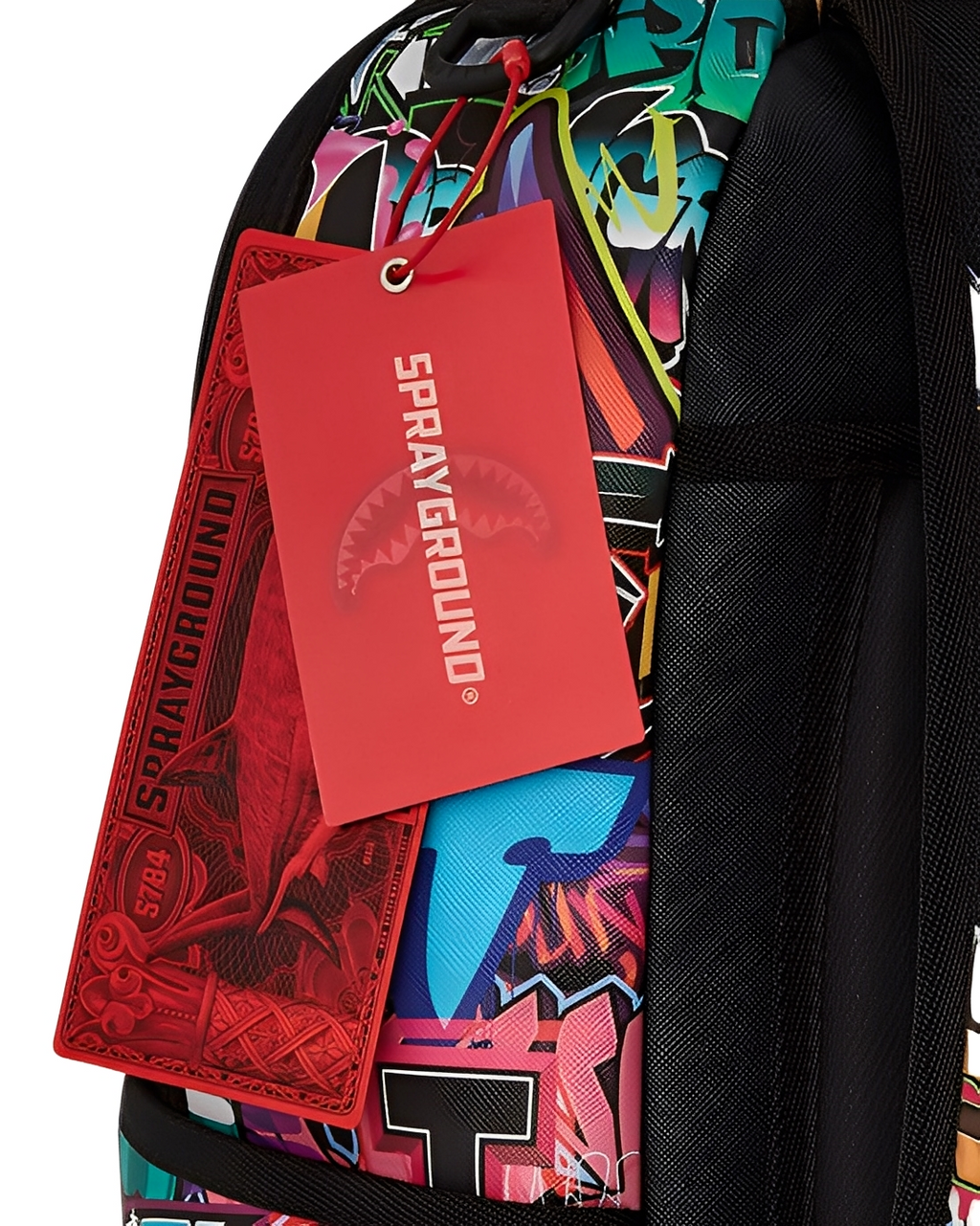 Sprayground Half Graf Lips Backpack Multicolor