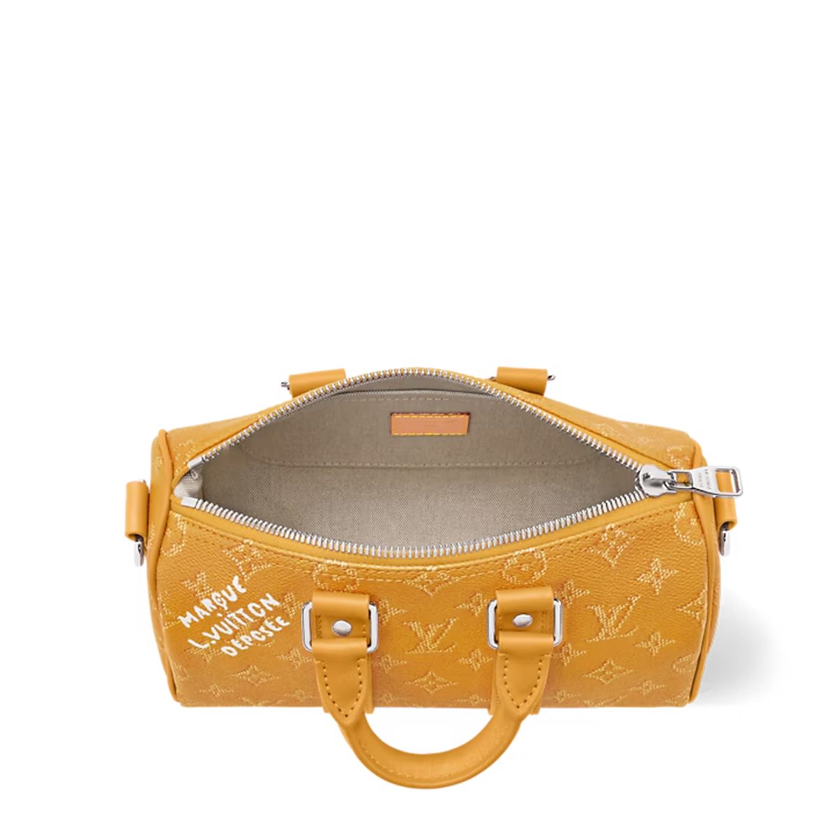 Louis Vuitton Keepall Bandoulire 25 city bag in vibrant Monogram Heritage coated canvas
