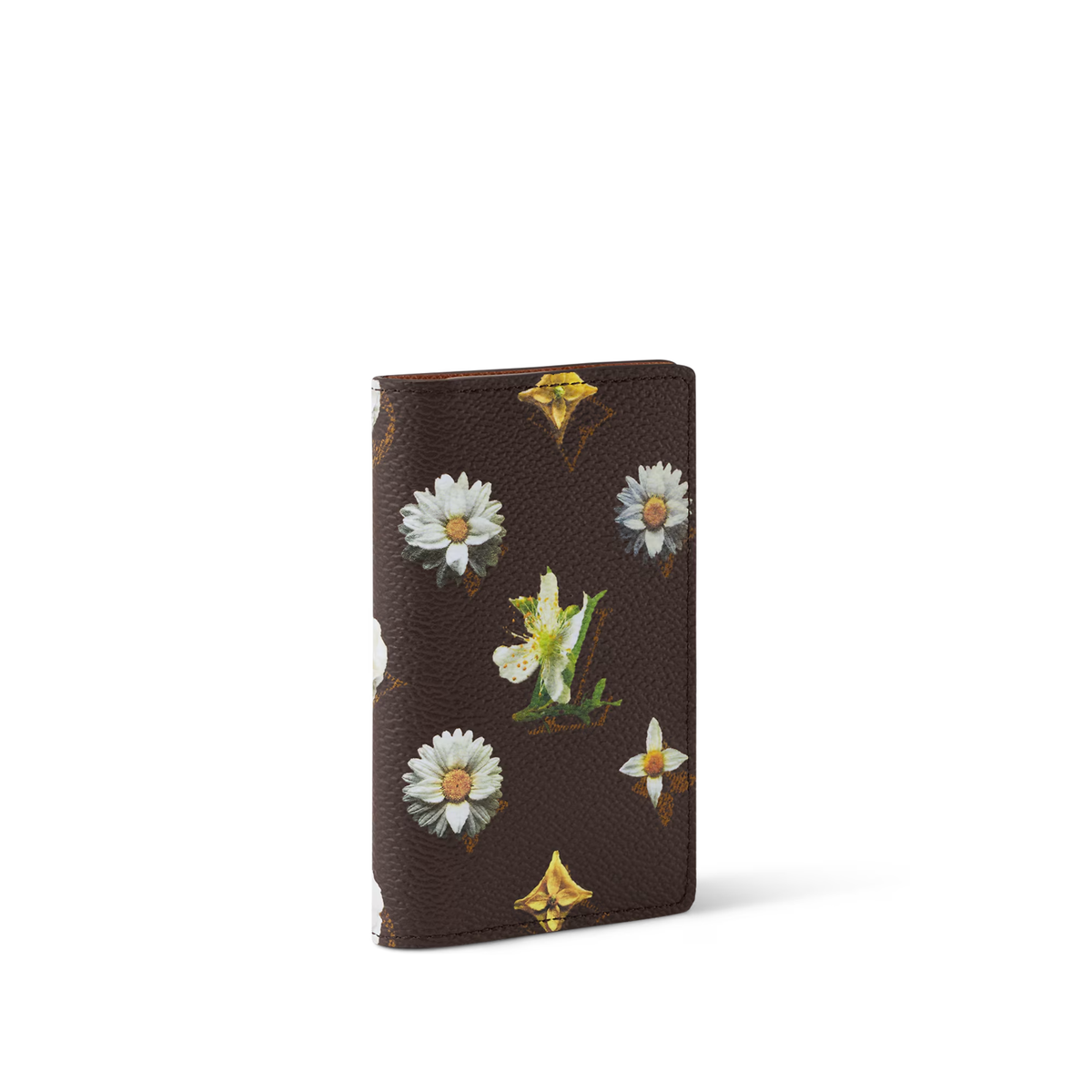 Louis Vuitton Slender Pocket is crafted from Monogram Flowers