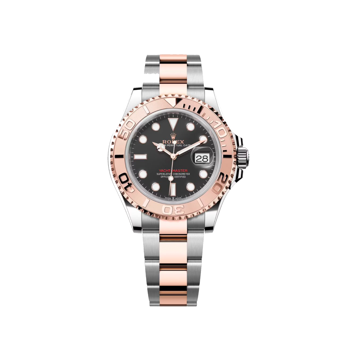 Rolex Yacht Master 40 in Oystersteel and Everose gold
