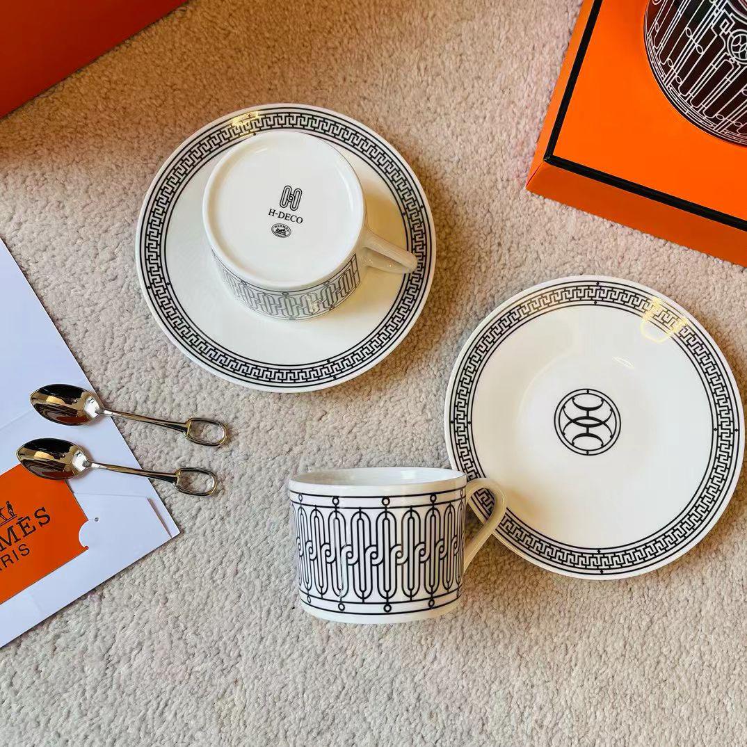 Herms Mosaique au 24 Platinum Tea Set