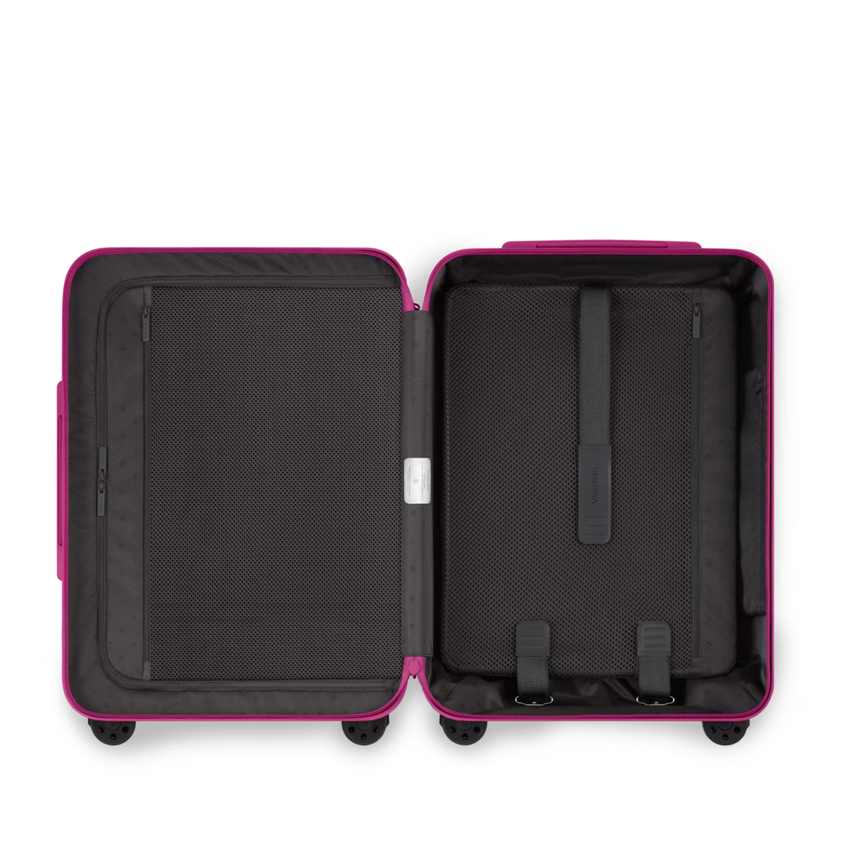 RIMOWA Essential Cabin suitcase in gloss magenta purple