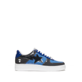 A Bathing Ape Bape Sta Low Color Camo Combo in navy and blue