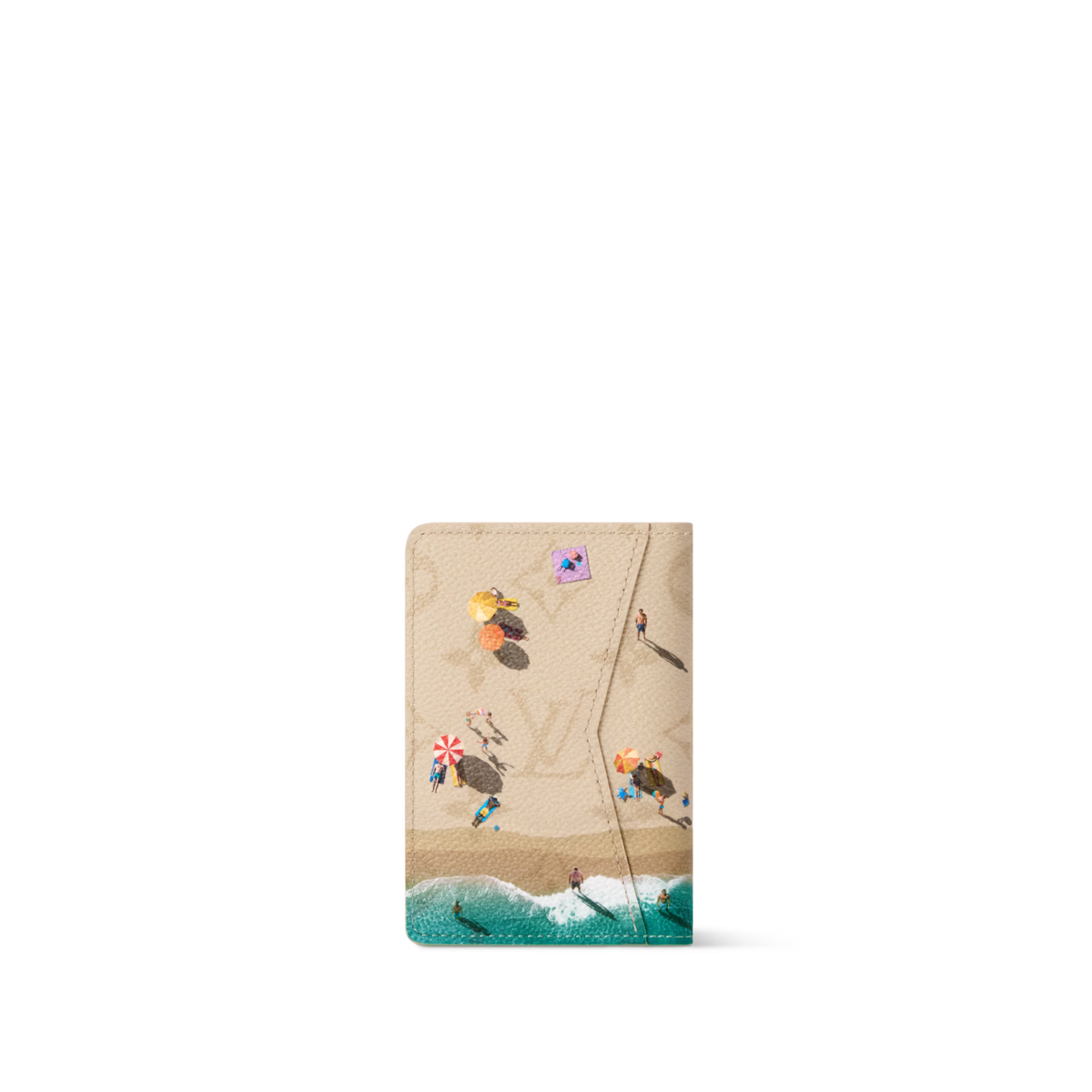 Louis Vuitton Passport Cover in Sand canvas