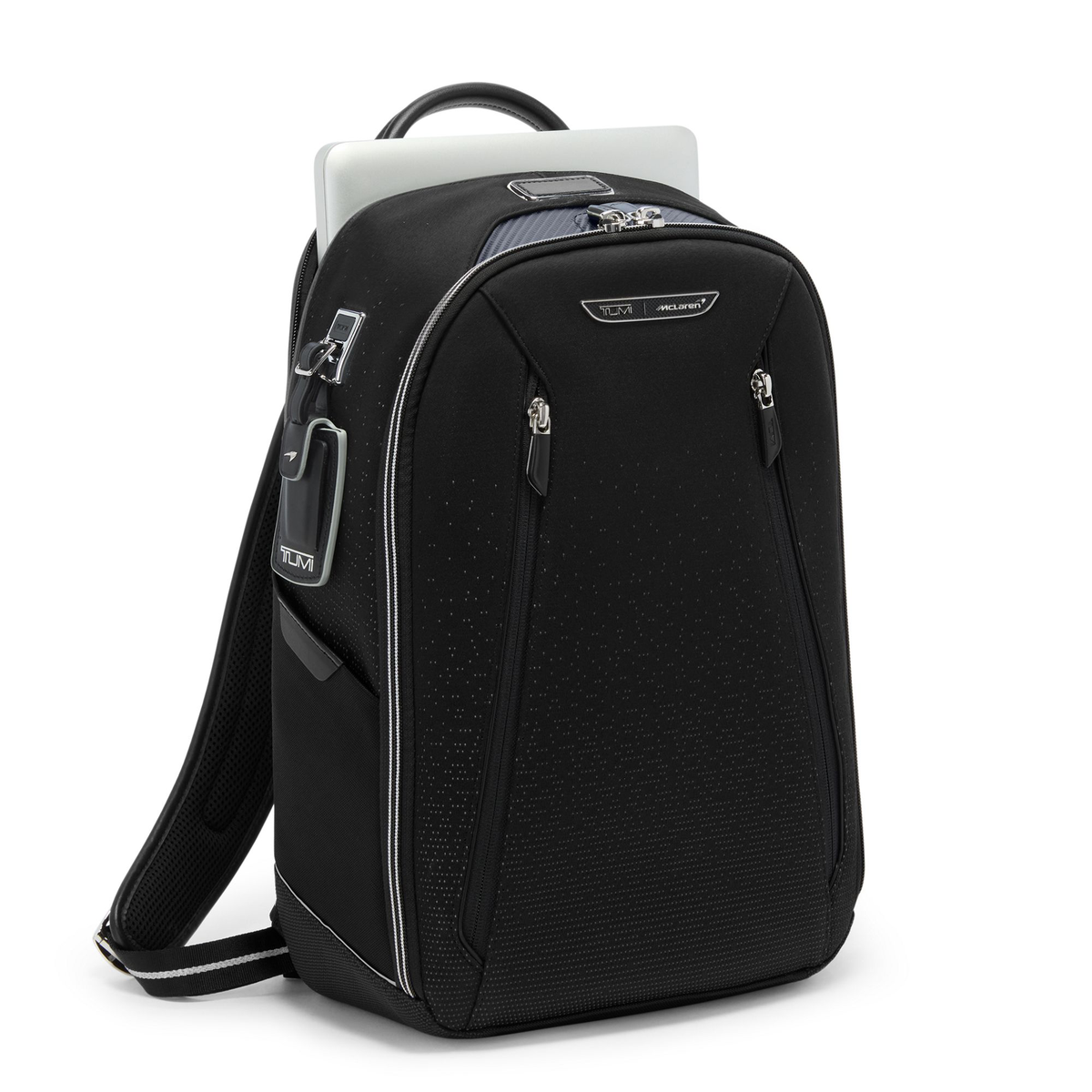TUMI McLaren Velocity Backpack in the Night Galaxy colorway — view 3